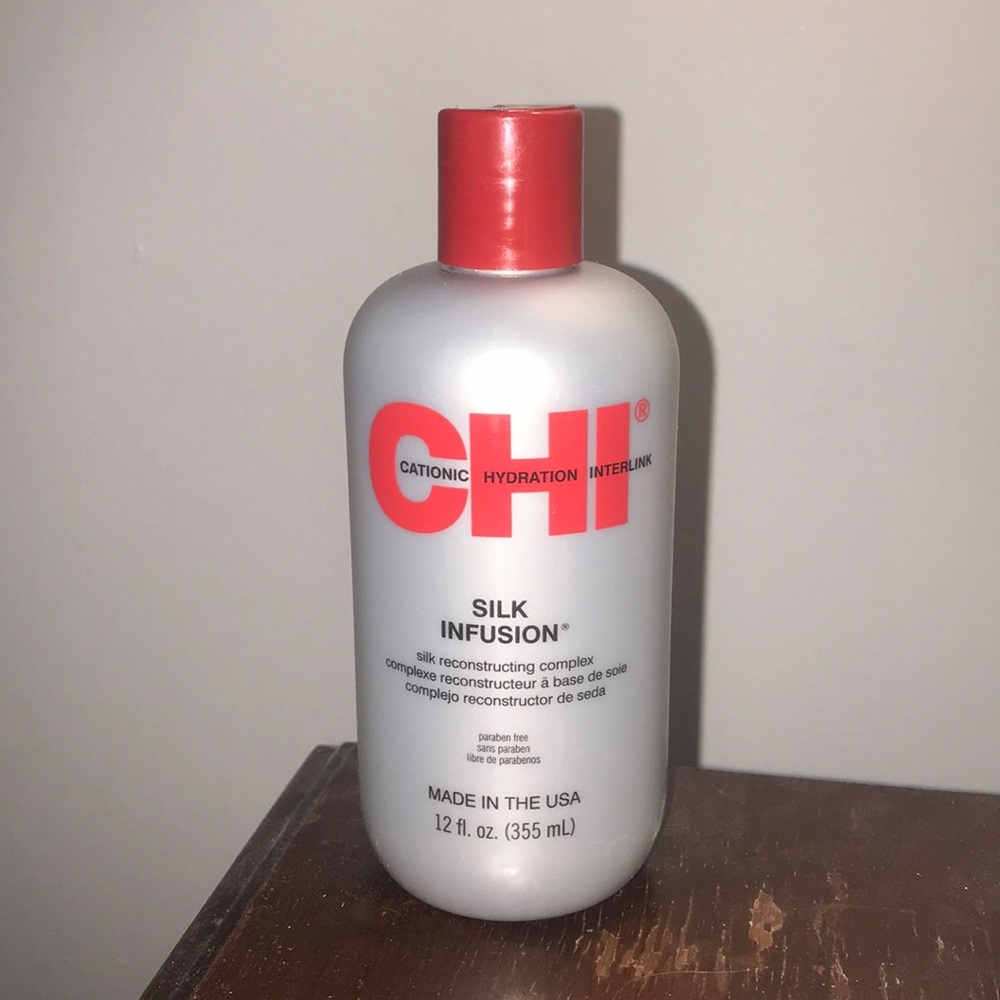 Chi Silk Infusion 12oz bottle.